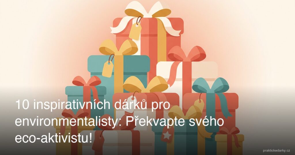 10 inspirativních dárků pro environmentalisty: Překvapte svého eco-aktivistu!