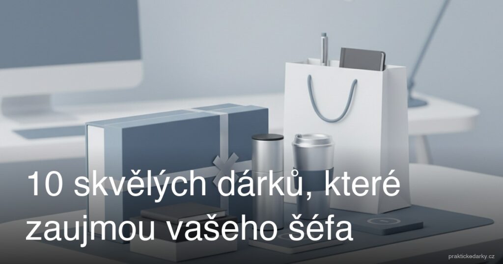 10 skvělých dárků, které zaujmou vašeho šéfa