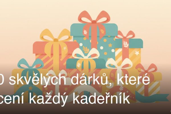 10 skvělých dárků, které ocení každý kadeřník