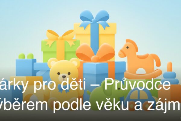 Dárky pro děti – Průvodce výběrem podle věku a zájmů