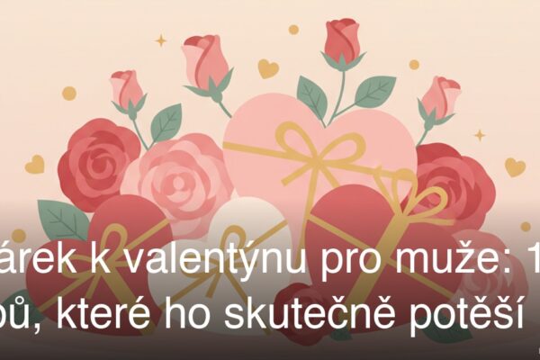 Dárek k valentýnu pro muže: 15 tipů, které ho skutečně potěší