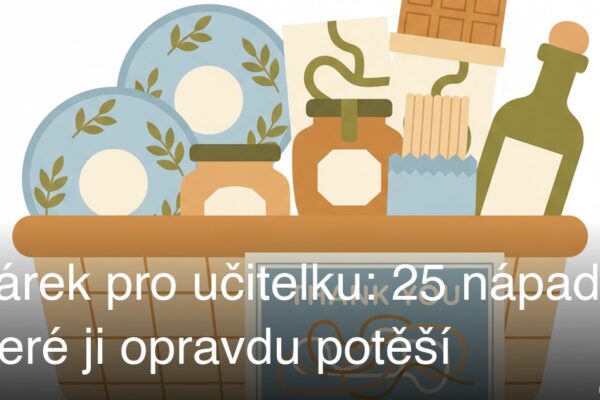 Dárek pro učitelku: 25 nápadů, které ji opravdu potěší