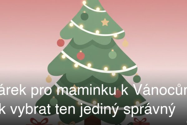 Dárek pro maminku k Vánocům: jak vybrat ten jediný správný