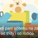 Dárek pro paní učitelku na základce: od dětí, od třídy i od rodičů