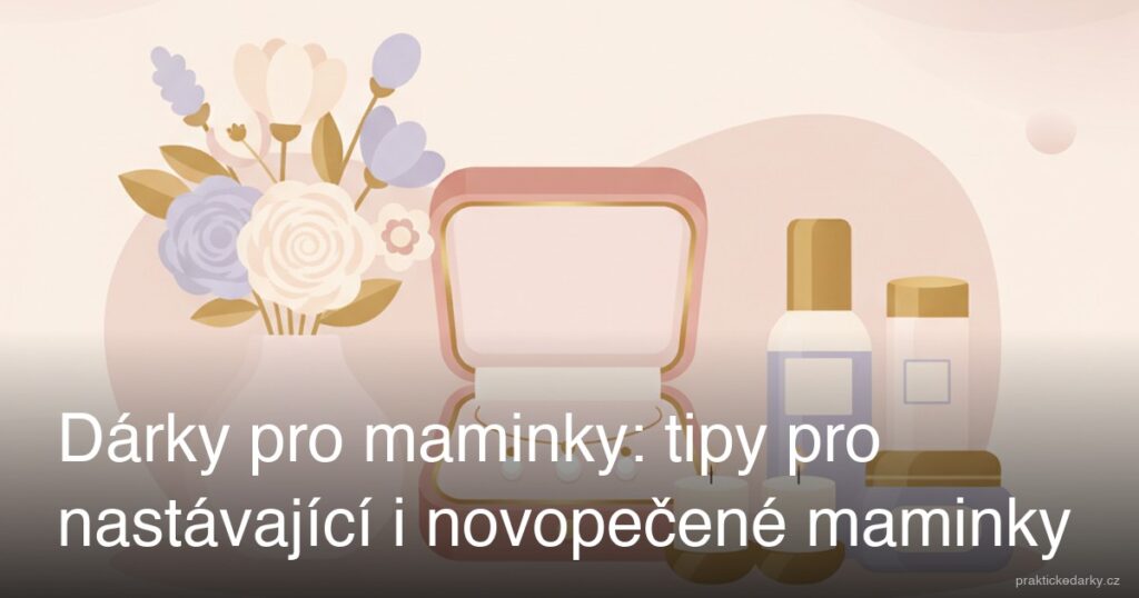 Dárky pro maminky: tipy pro nastávající i novopečené maminky