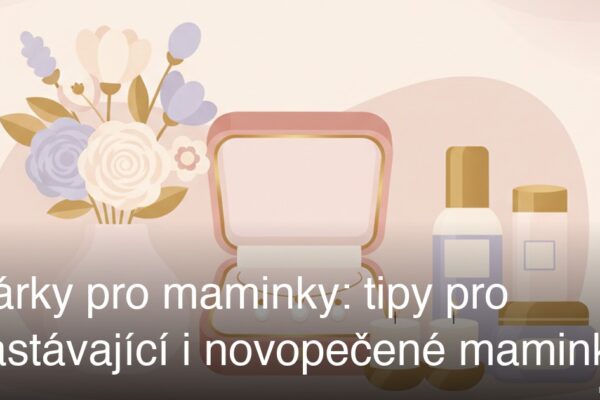 Dárky pro maminky: tipy pro nastávající i novopečené maminky