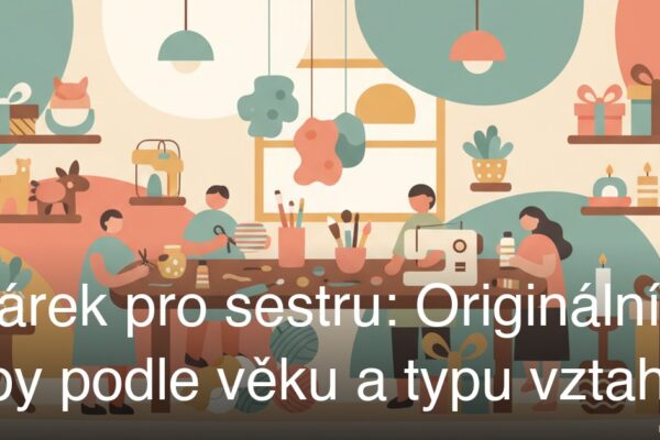 Dárek pro sestru: Originální tipy podle věku a typu vztahu