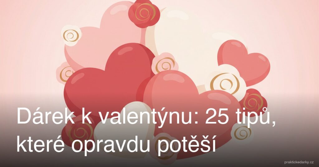Dárek k valentýnu: 25 tipů, které opravdu potěší